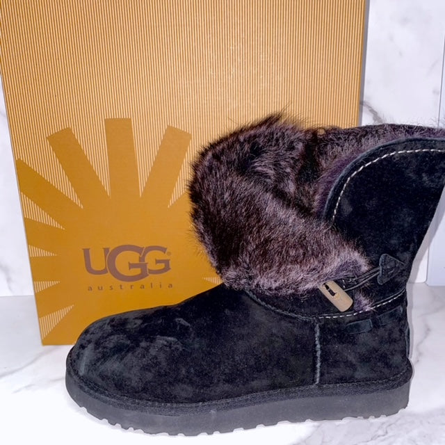 UGG Meadow Short Boots, Size 10 - Sandy's Savvy Chic Resale Boutique
