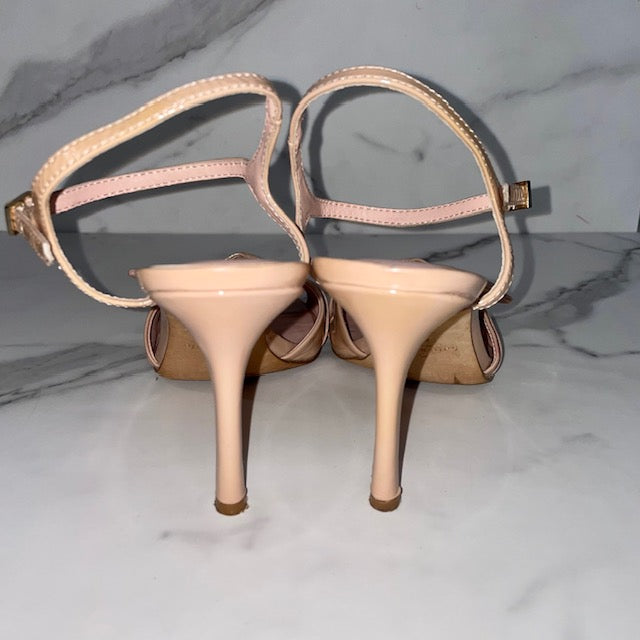 Kate Spade Patent Leather Kitten Heels Size 8 - Sandy's Savvy Chic Resale Boutique