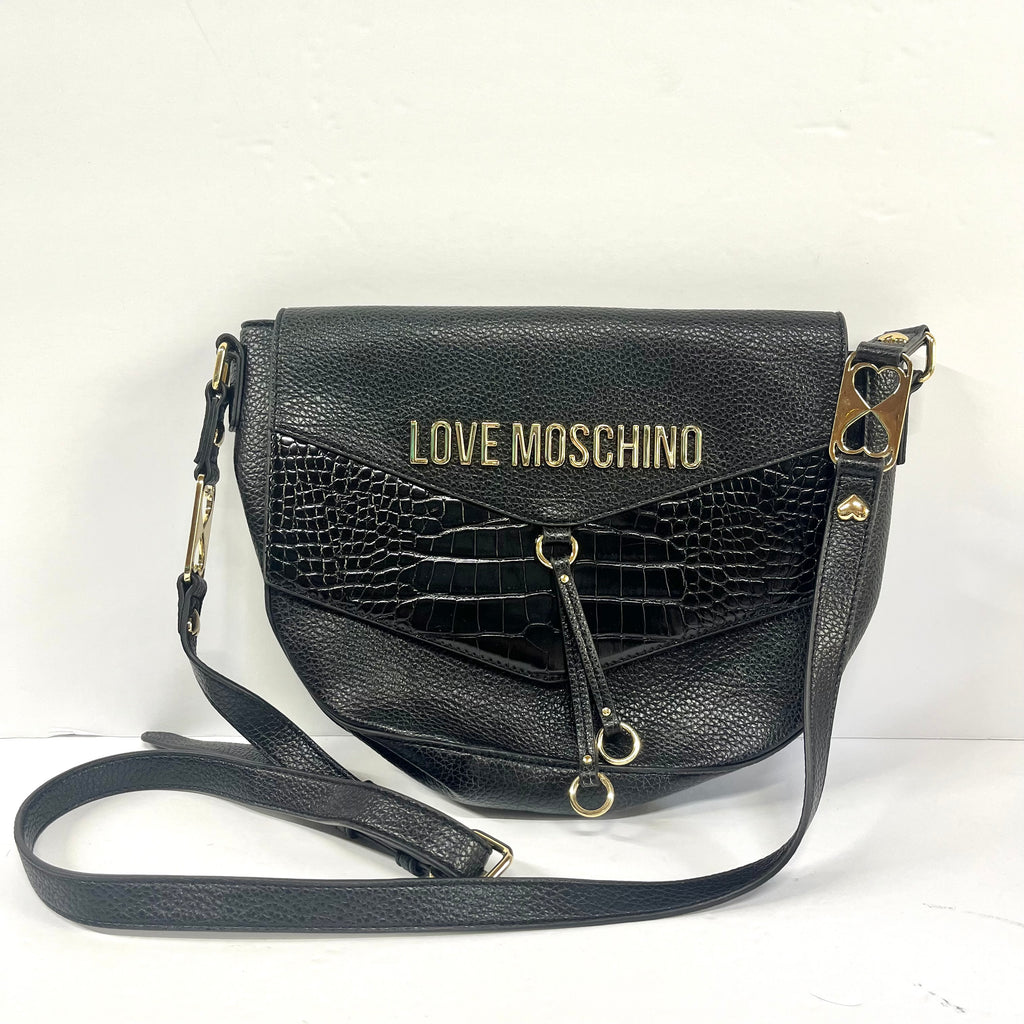 Love Moschino Crossbody Messenger Bag - Sandy's Savvy Chic Resale Boutique
