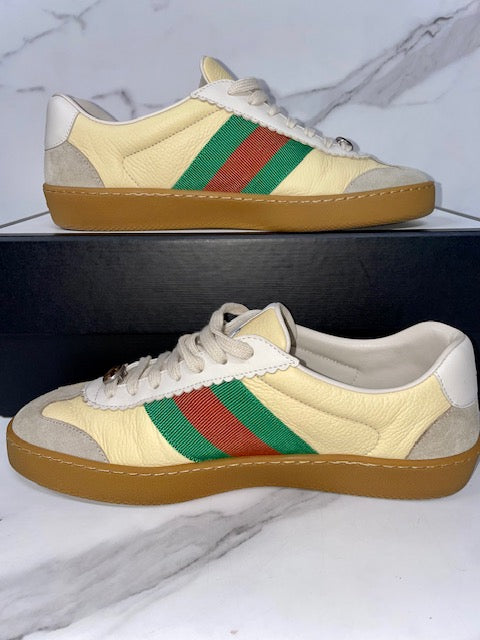 Gucci Leather Sneakers, Men's Shoes