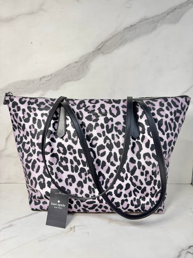 Kate Spade Kitt Spotted Leopard Medium Tote - Sandy's Savvy Chic Resale Boutique