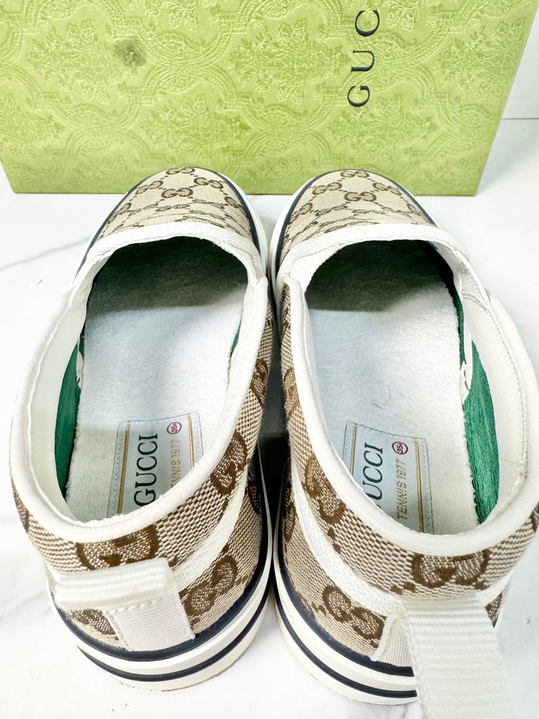 Gucci Tennis 1977 Slip-on Sneaker - Sandy's Savvy Chic Resale Boutique