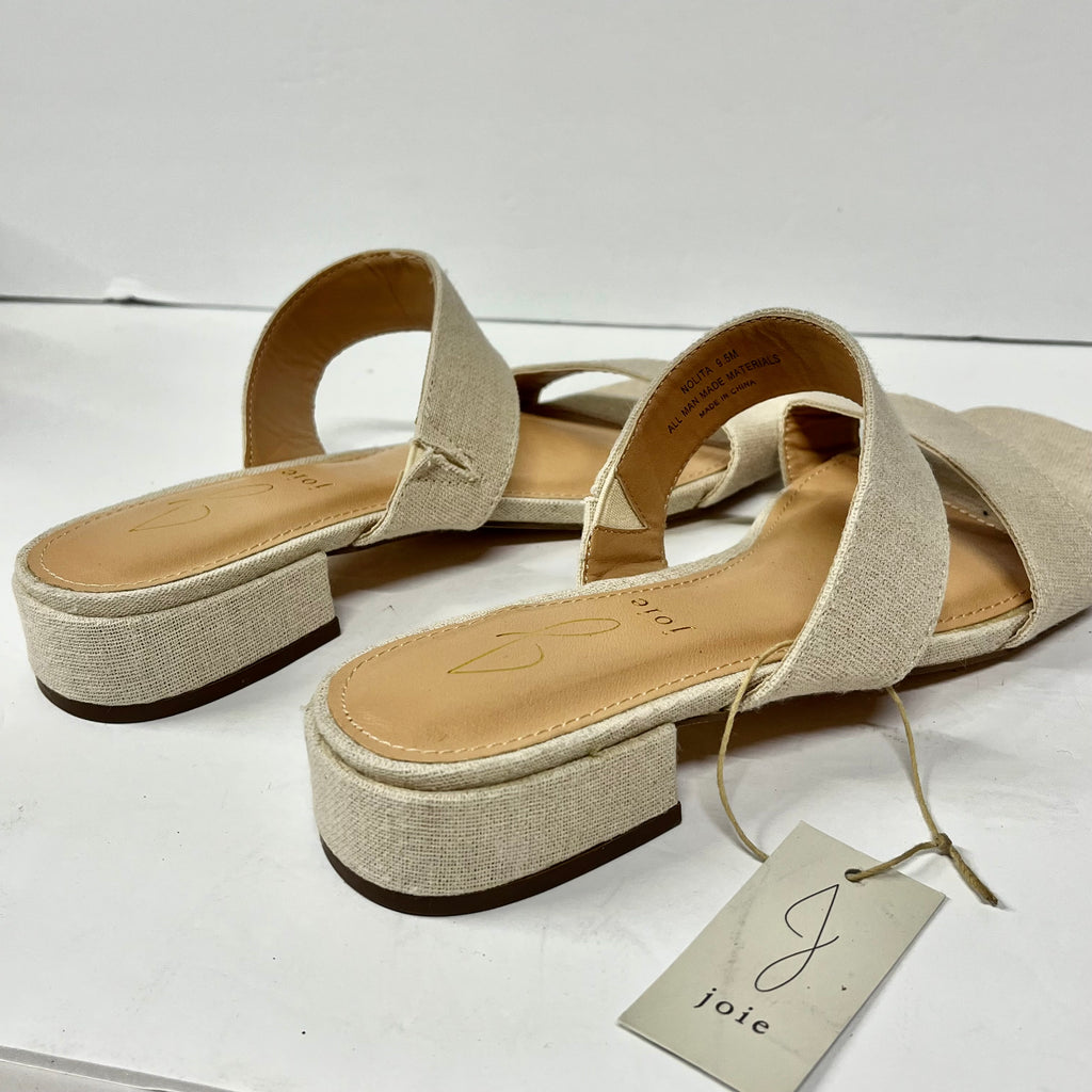 Joie Nolita Canvas Linen Sandals Size 9.5 - Sandy's Savvy Chic Resale Boutique