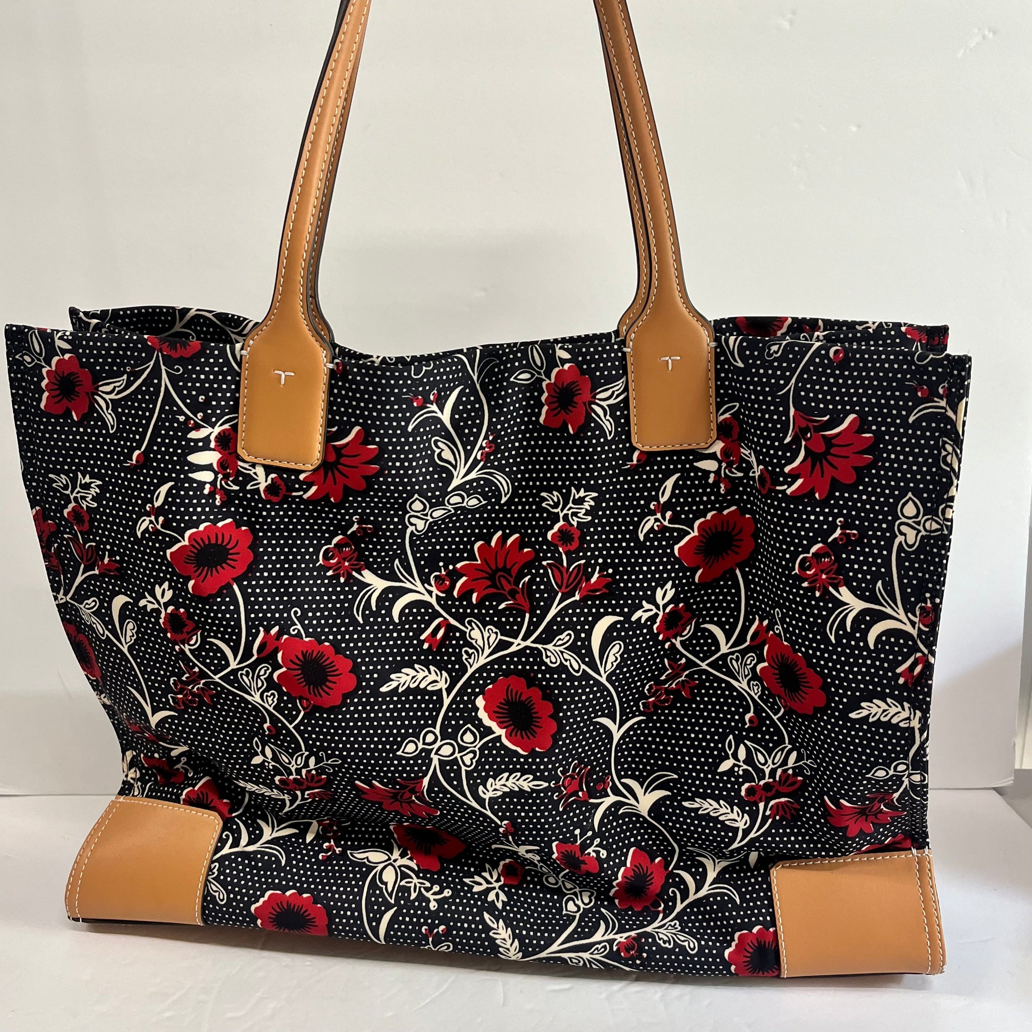 Tory Burch Ella Floral good printed Lyonnaise Tote 80990