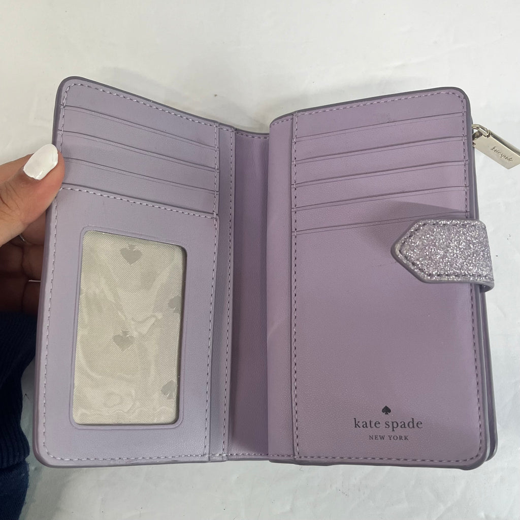Kate Spade Purple Shimmer Wallet - Sandy's Savvy Chic Resale Boutique