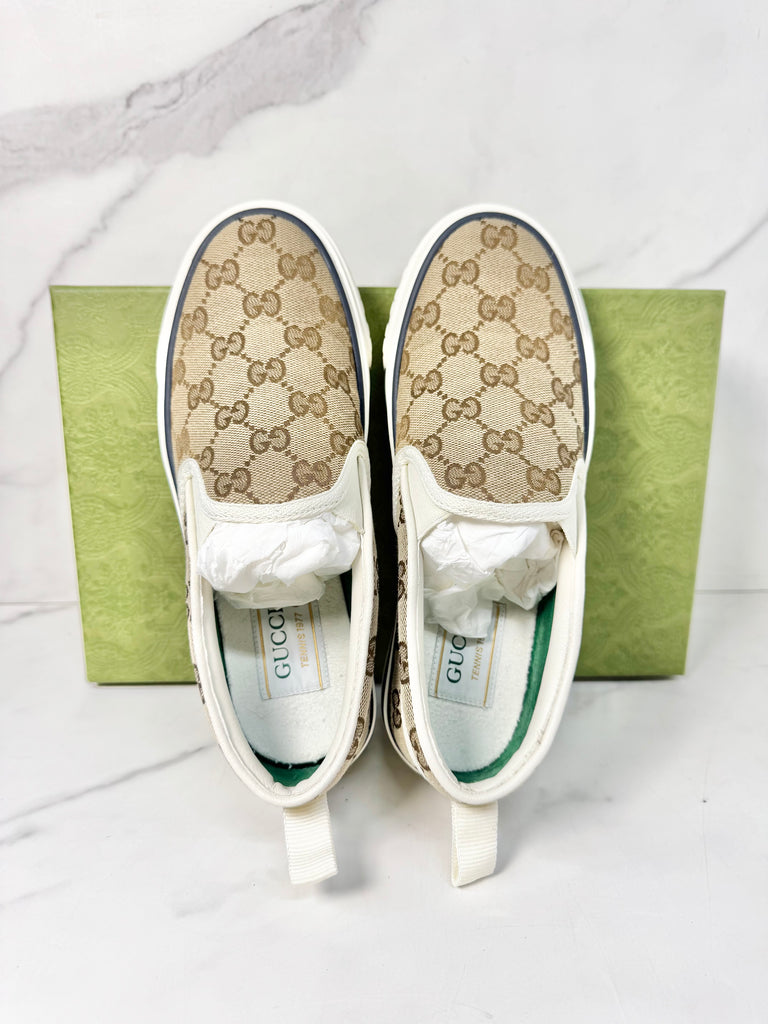 Gucci Tennis 1977 Slip-on Sneaker - Sandy's Savvy Chic Resale Boutique