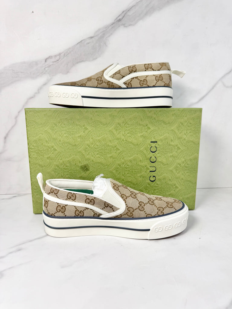 Gucci Tennis 1977 Slip-on Sneaker - Sandy's Savvy Chic Resale Boutique