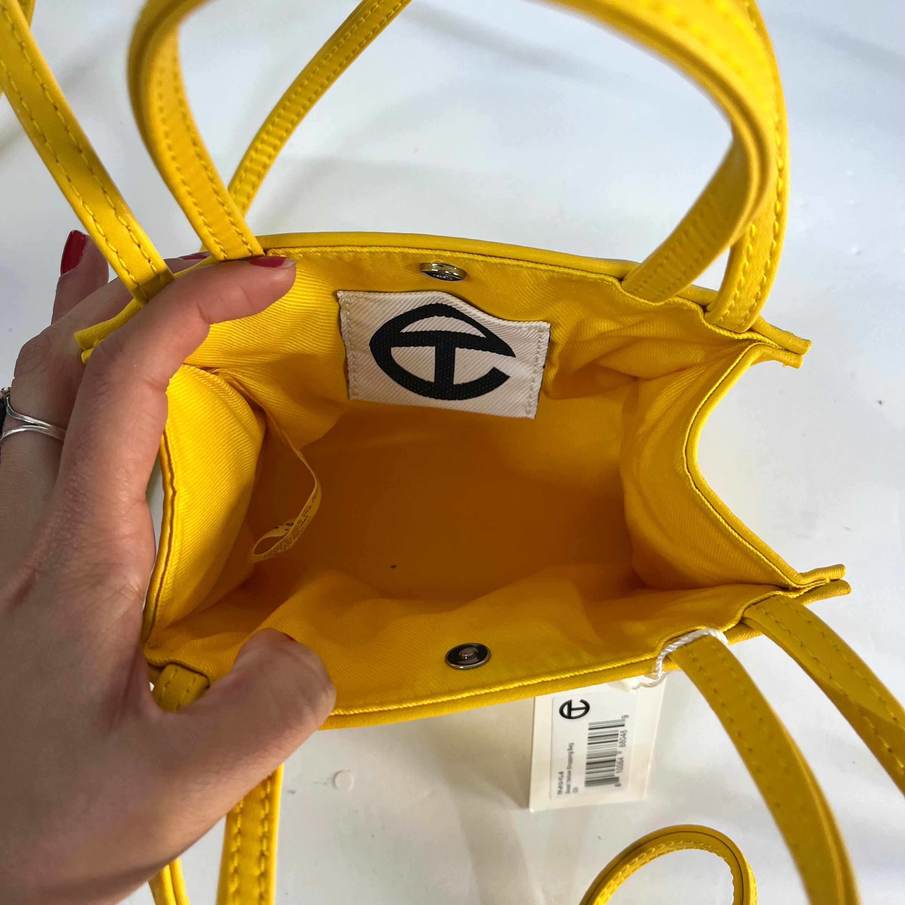 Telfar Bag Buy WOMENS Mini Yellow Telfar Crossbody – Sandy's