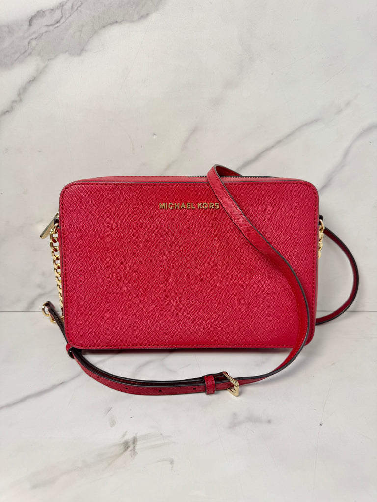 Michael Kors Jet Set Large Crossbody Bag - Sandy's Savvy Chic Resale Boutique