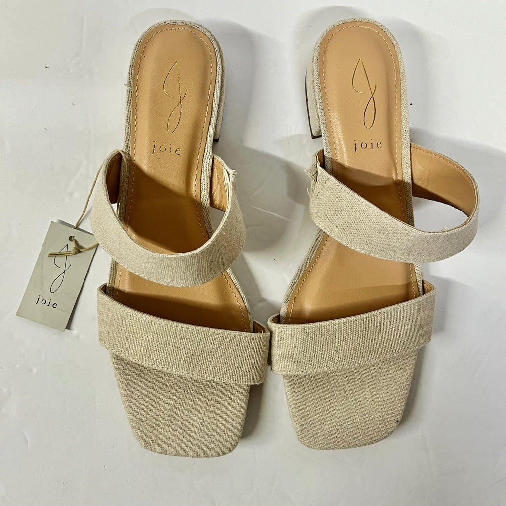 Joie Nolita Canvas Linen Sandals Size 9.5 - Sandy's Savvy Chic Resale Boutique