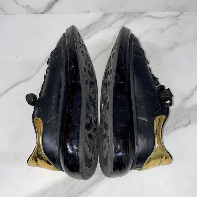 Alexander McQueen Women's Oversized Leather Sneakers