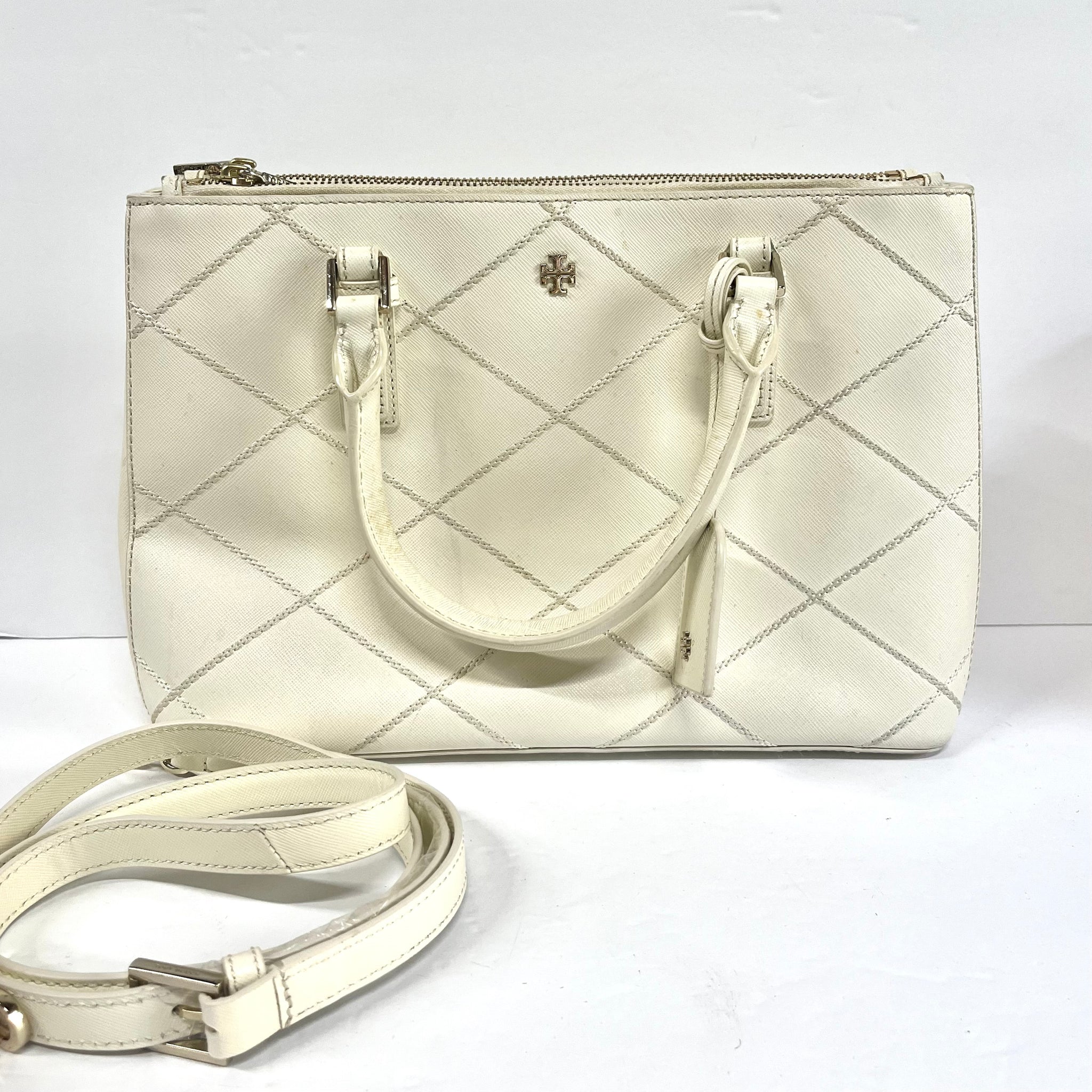 Tory burch robinson double zip crossbody sale