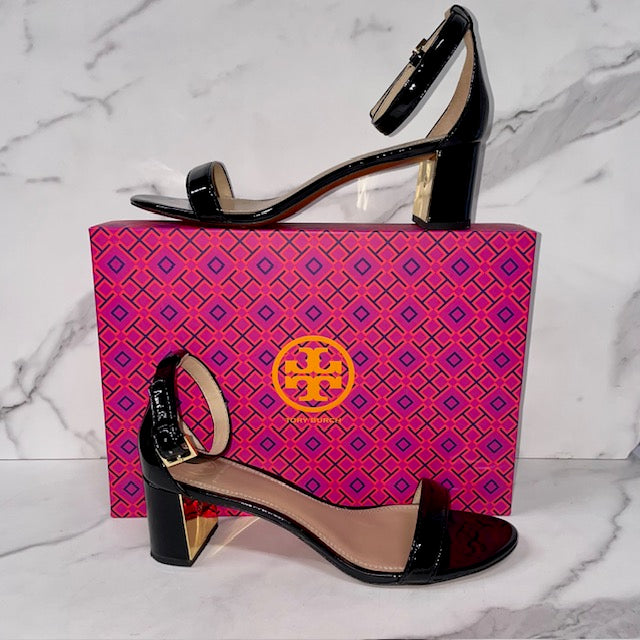 Tory Burch Cecile Black Heels, Size 9.5 - Sandy's Savvy Chic Resale Boutique