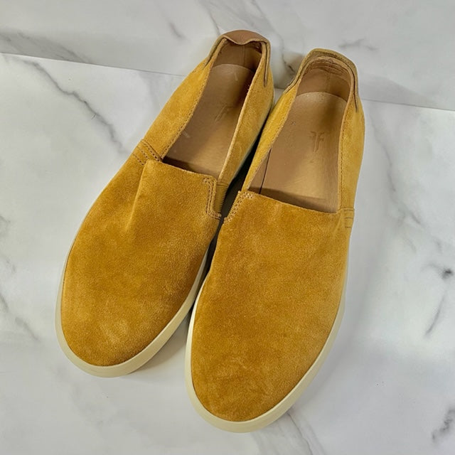 Frye Beacon Slip On Leather Suede Mens Loafers, Size 9.5 - Sandy's Savvy Chic Resale Boutique