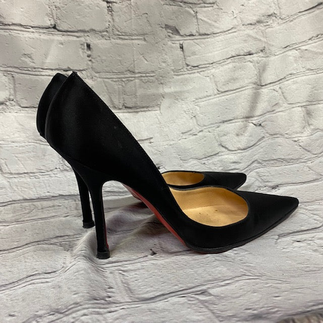 Christian Louboutin Black High Heel Pumps, Size 37.5 - Sandy's Savvy Chic Resale Boutique