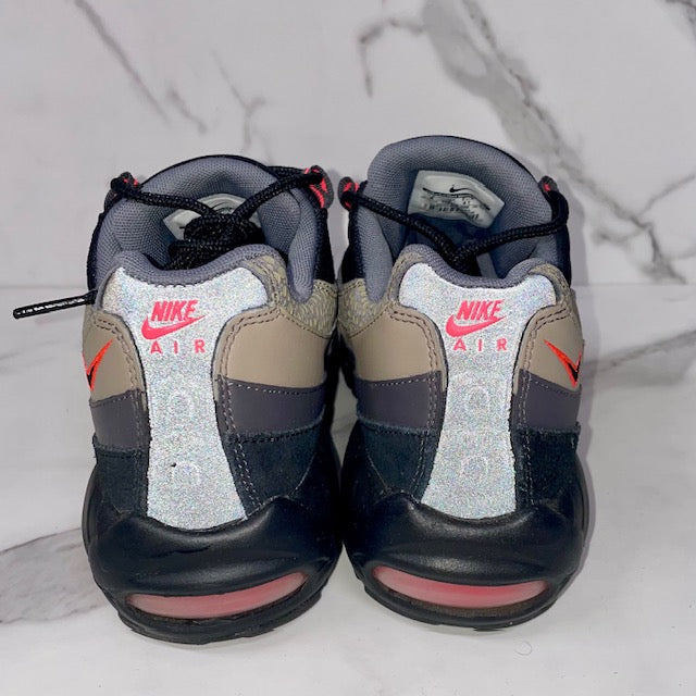 Nike Air Max 95 Safari Black Ash Cool Grey Mens, Size 8. - Sandy's Savvy Chic Resale Boutique