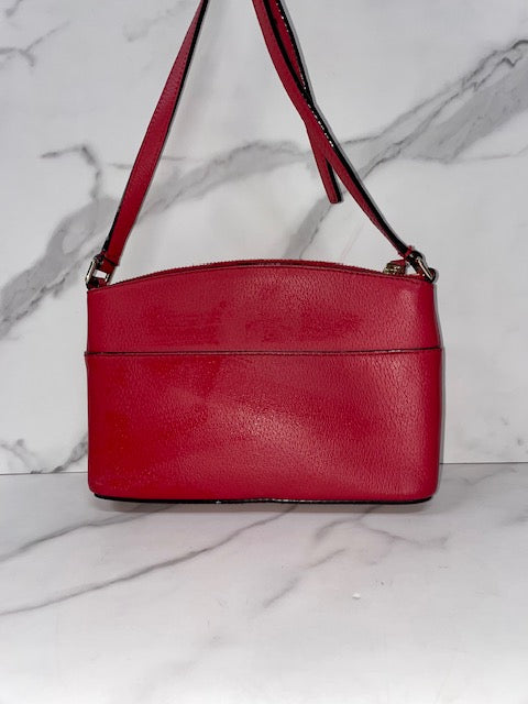 Kate Spade Red Leather Crossbody - Sandy's Savvy Chic Resale Boutique